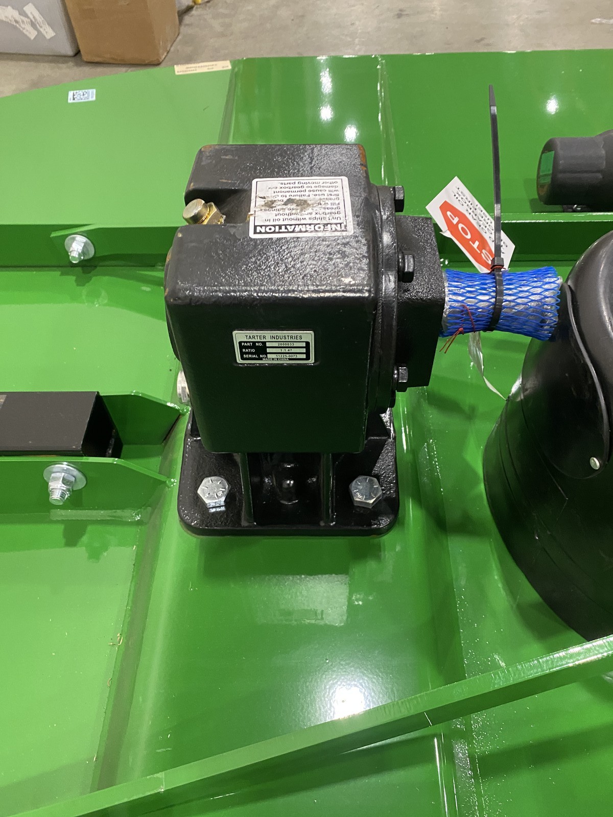 Frontier RC2072 72” Rotary Cutter Front & Rear Chain Shields