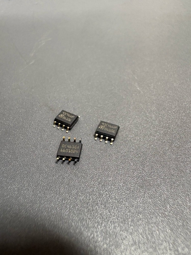 22x STMicroelectronics 93C46WP SOIC-8 IC EEPROM Chip 8-Pin SMD Lot