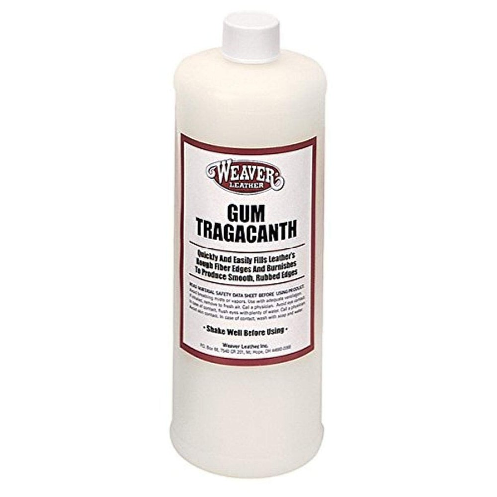 Weaver Leather Gum Tragacanth 1 quart, White