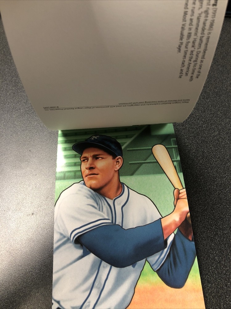 USPS Basebalk Sluggers Stamped Postal Card