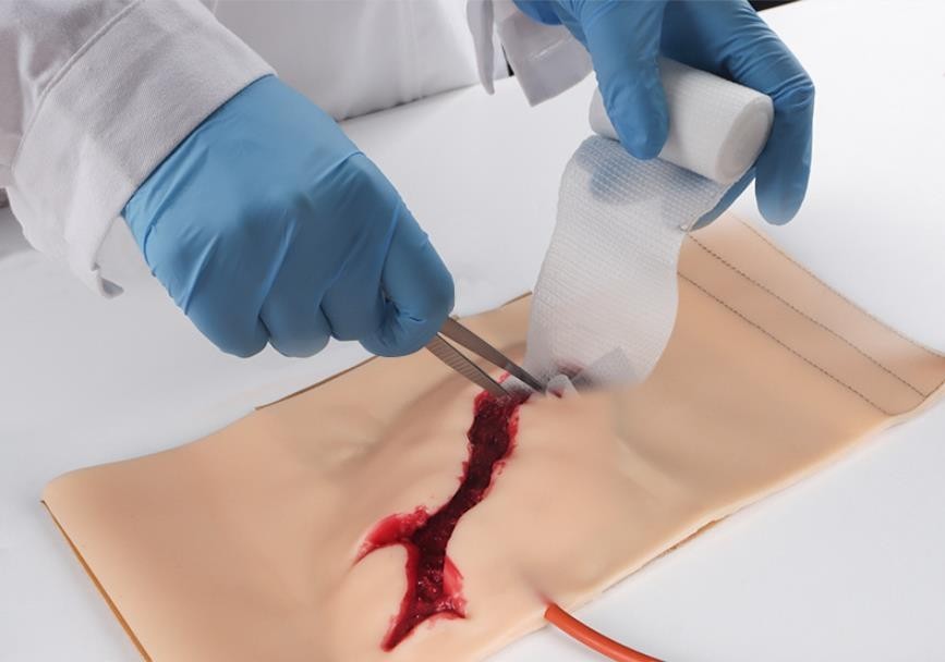 Leg Wound Bleeding Control Training Model
