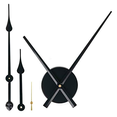 2 Pair Long Hands with 3D Clock Movement DIY Large Wall Clock Quartz Clock