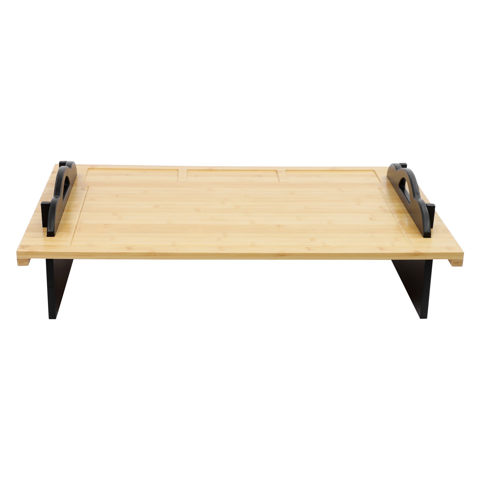 Stove Top Cover Board with Handles for Gas & Electric Stoves Wood Color New