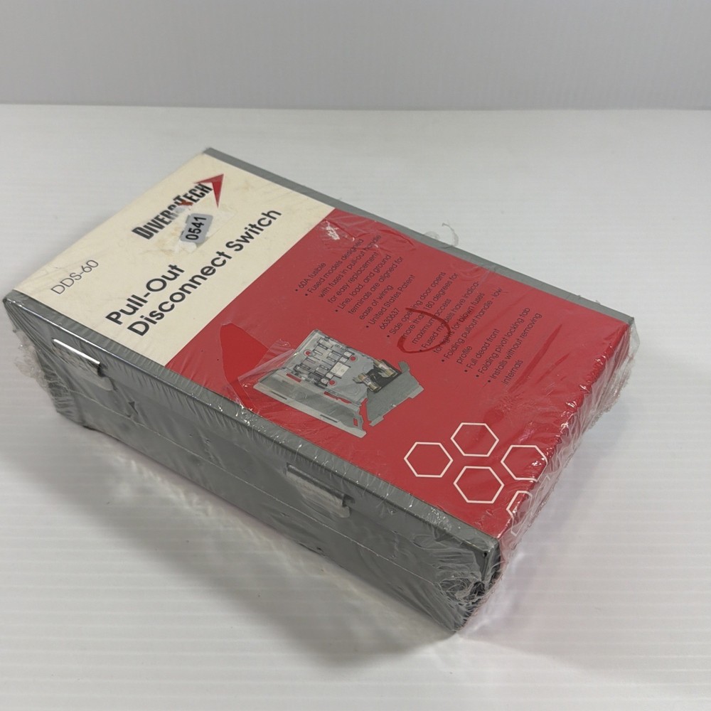 Diversitech DDS-60 Pull-Out Disconnect Switch New Sealed