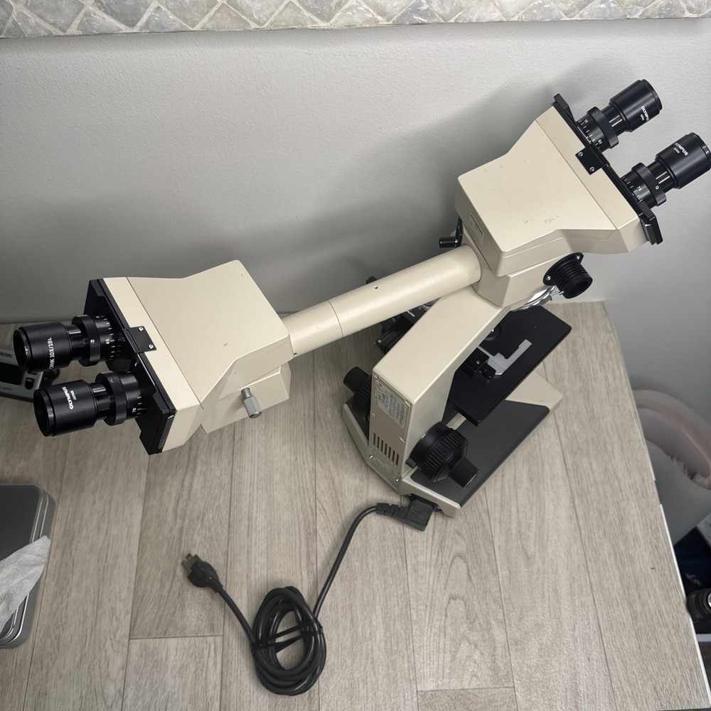 Olympus CHS CH-2 Microscope Teaching Dual Head Viewing Arm Educational Lab