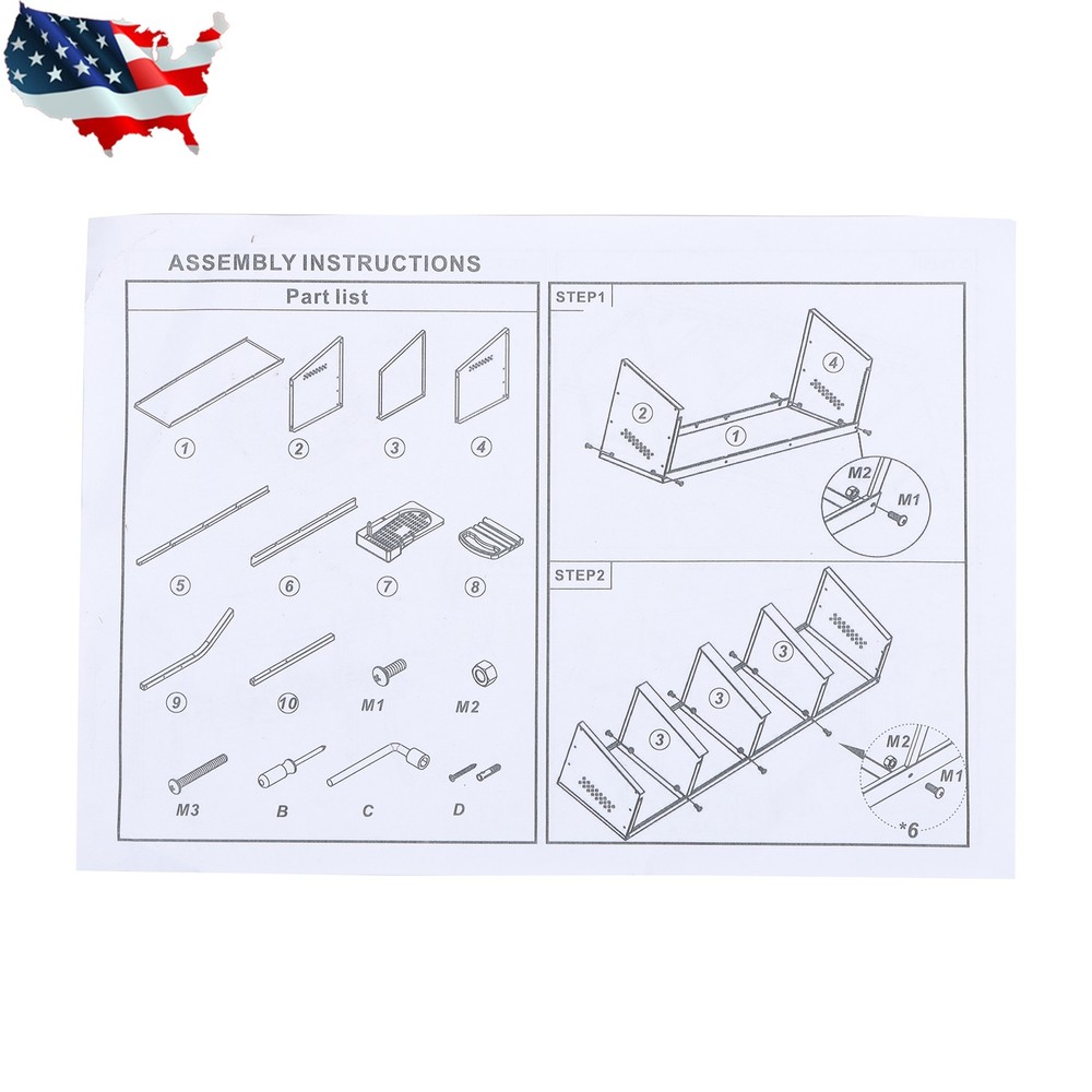 Roll Out Chicken Nesting Boxes For Laying Eggs Coop 4 Compartment