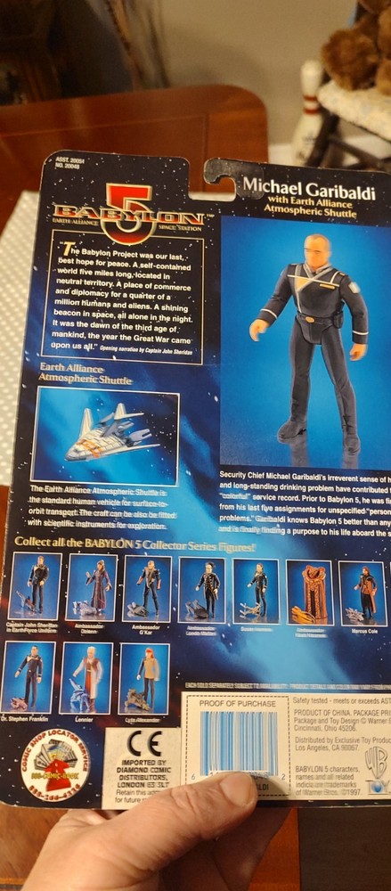 3 Babylon 5 Figurines Still In Package