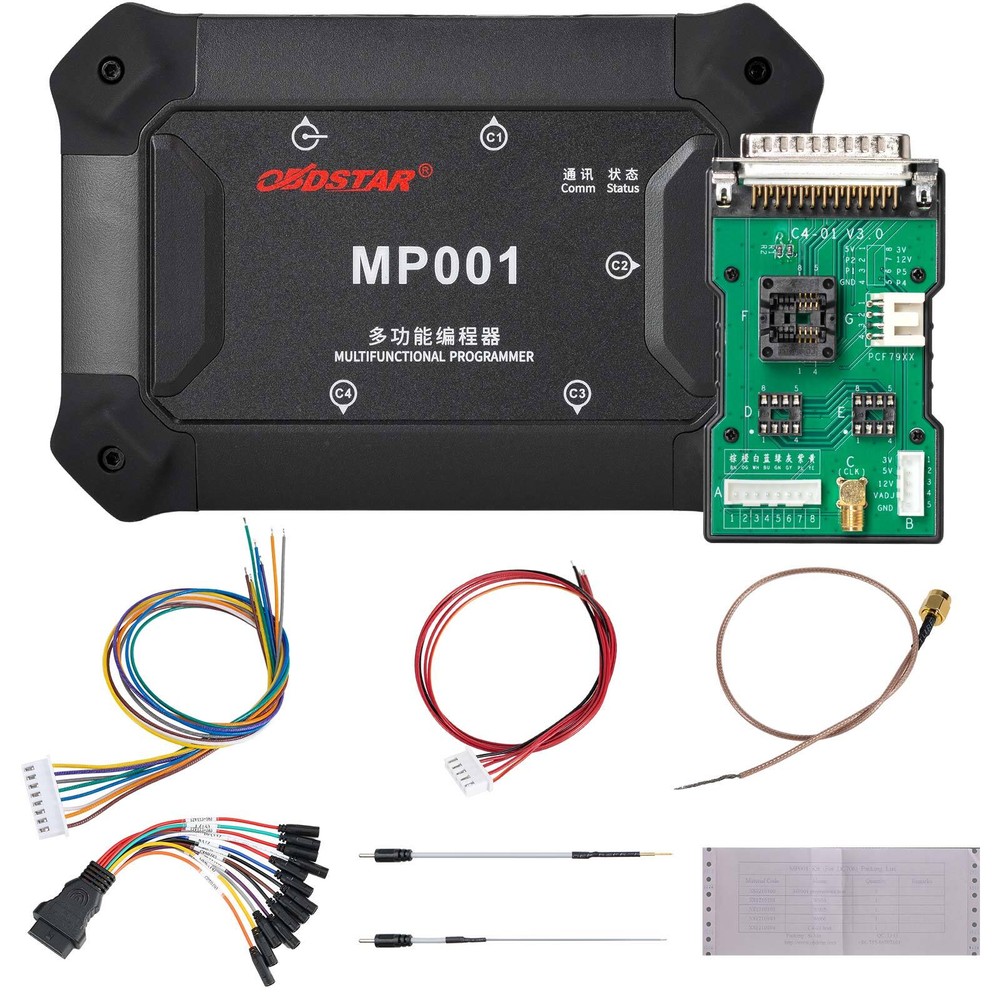 OBDSTAR DC706 E.CU Clone Full Version With MP001 Progarmmer Set & P003+ Adapter