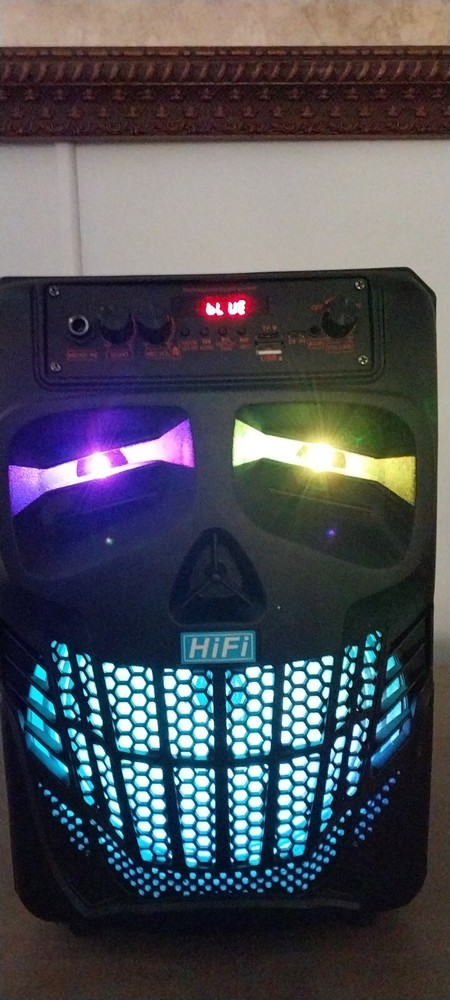 Aesackir Bluetooth Speaker Lights Up No Mic. or Remote TESTED Lights Work