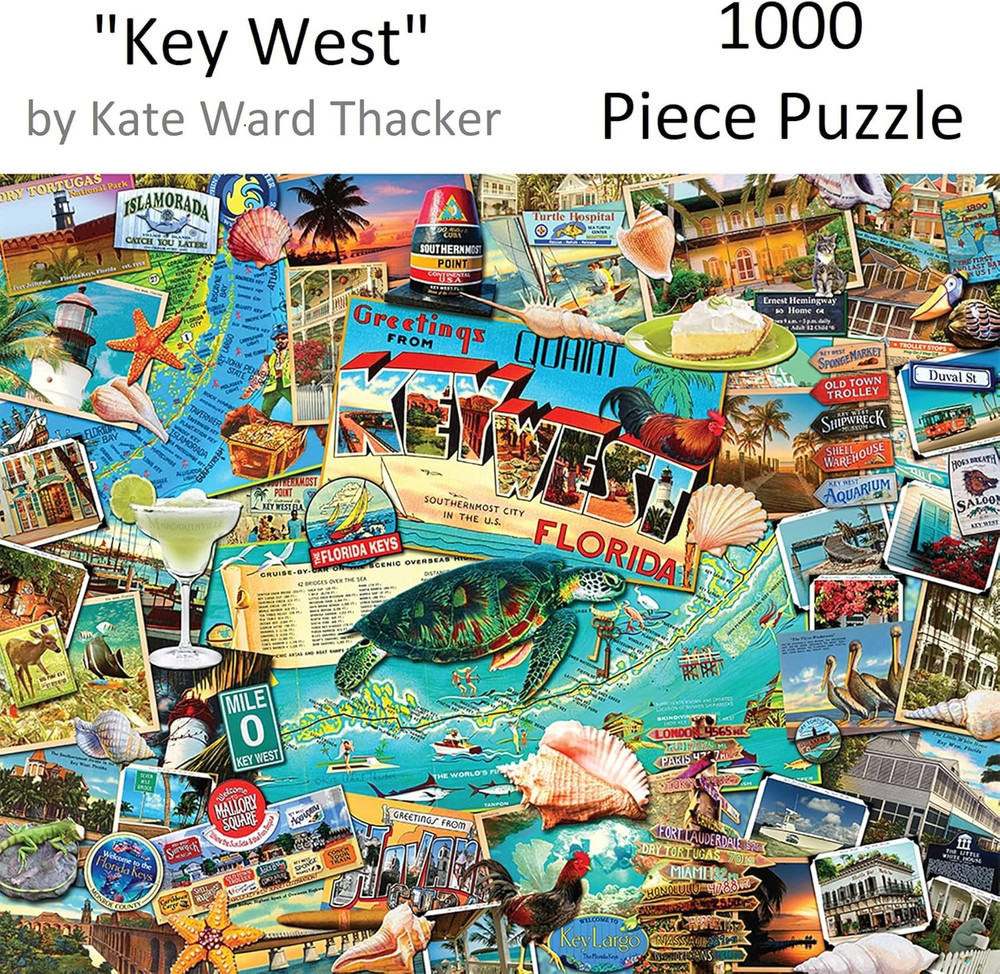 Key West 1000 Piece Puzzle, 1 EA