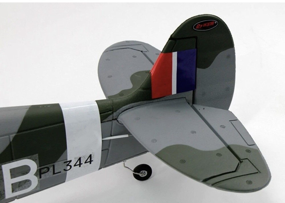 Dynam spitfire 1200mm Spitfire V3 W/Retracts and Flaps