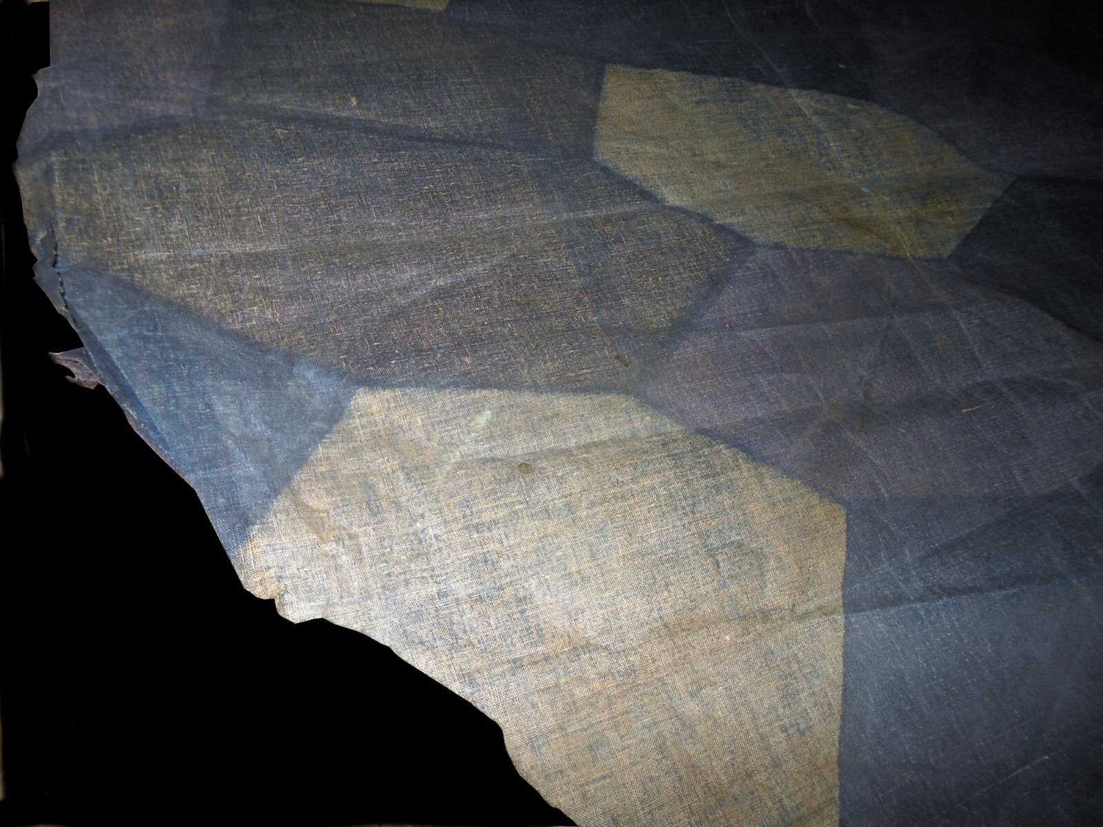 WW1 German Fliegertruppen - AIRCRAFT FABRIC SKIN - LONZENGE CAMOUFLAGE & CROSS