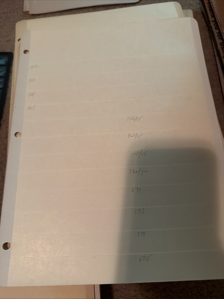 Stamp Album Stock Book