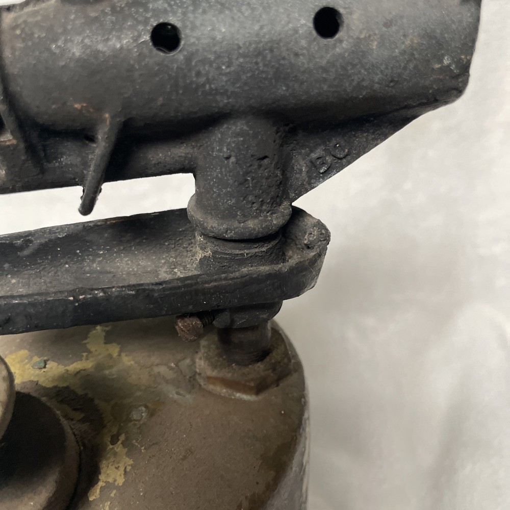 Vintage Brass Blow Torch 9” Untested