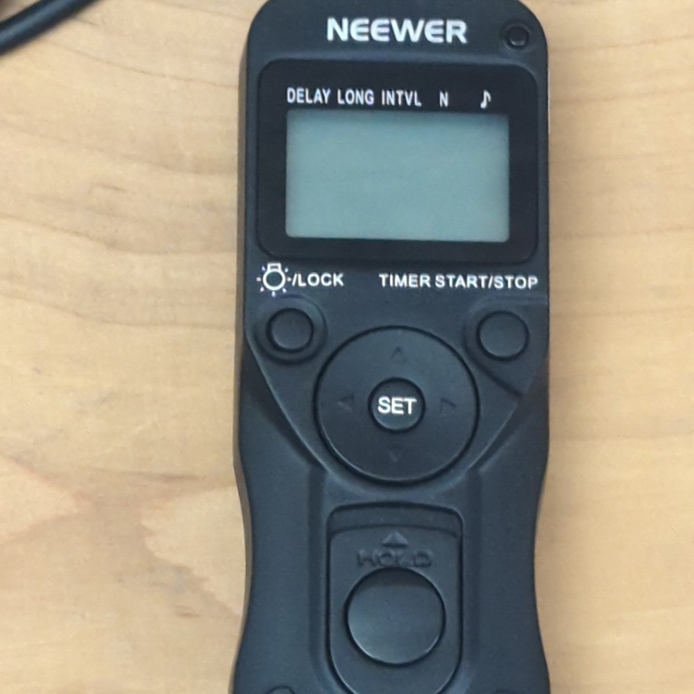 NEEWER EZa-N3 Digital Timer Remote Control for Nikon DSLR Cameras