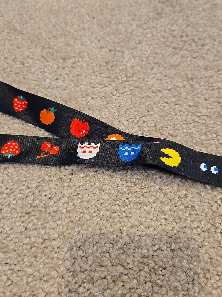 Pac-Man Lanyard NEVER USED