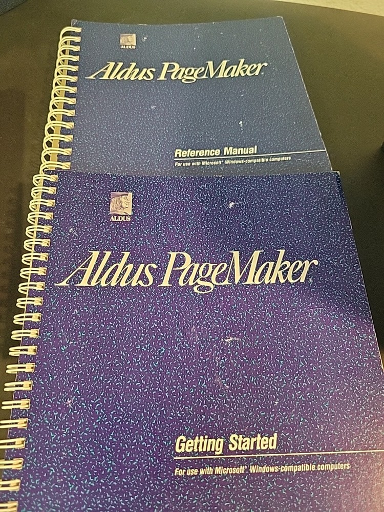 Vintage Aldus Pagemaker 3.0 Windows version