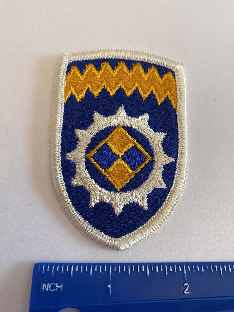 US Army Alaska Support Command Patch Full Color Patch INV5404