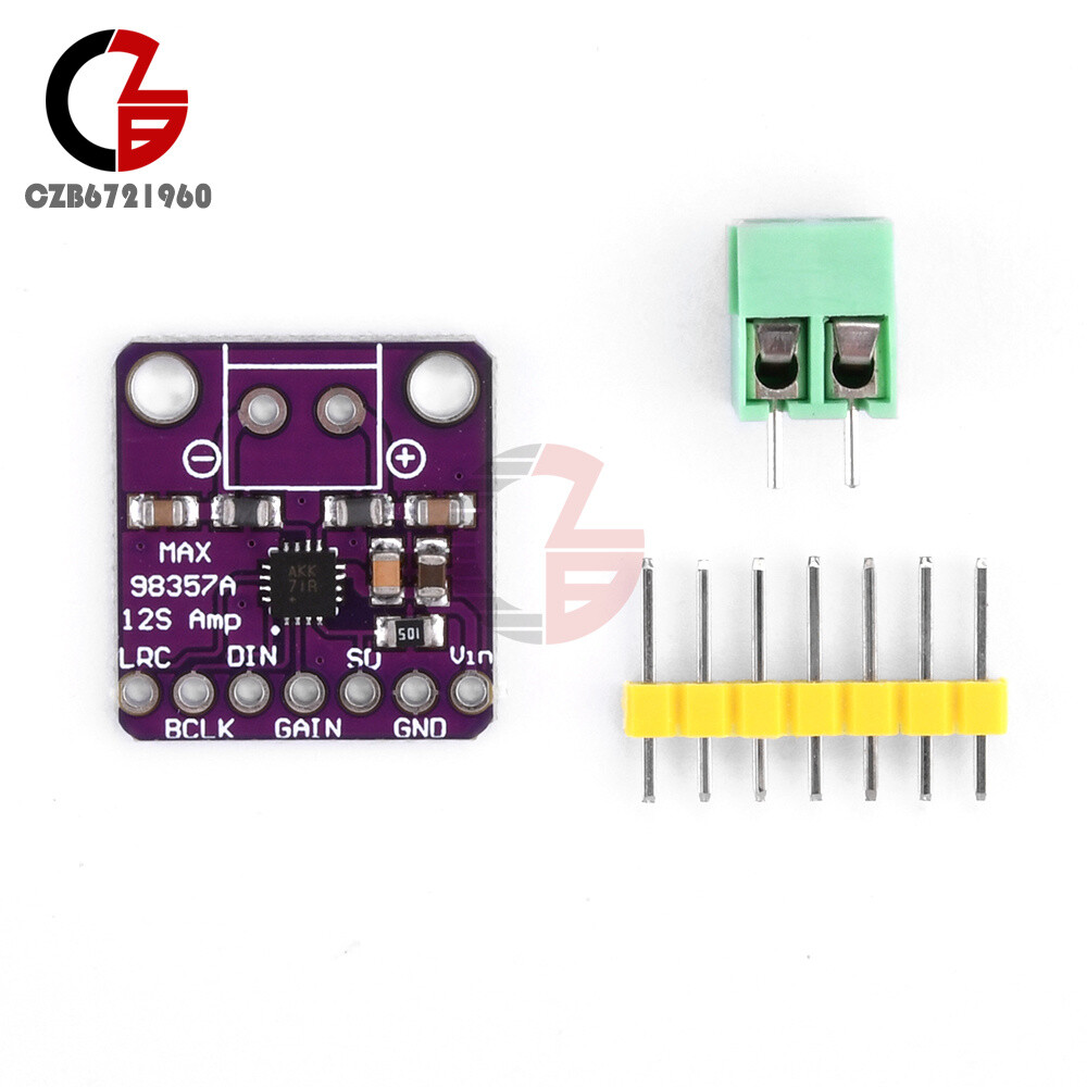 1-5PCS Max98357 Amplifier Module Filterless Audio Board For Raspberry Pi ESP32