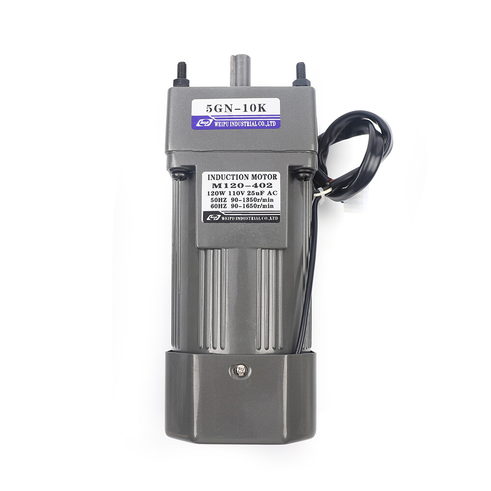 Single-phase Electric Gear Motor Variable Speed Controller Torque 1:10 0-135RPM