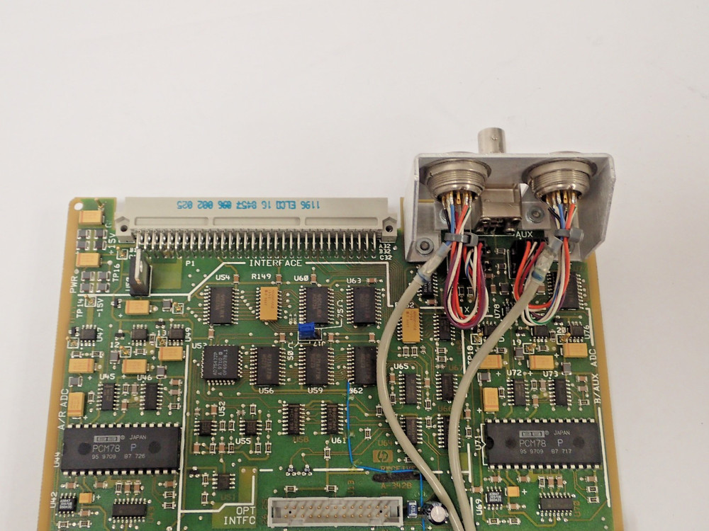HP/AGILENT 8714B NETWORK ANALYZER A5 RECEIVER / IF INTERMEDIATE FREQUENCY BOARD