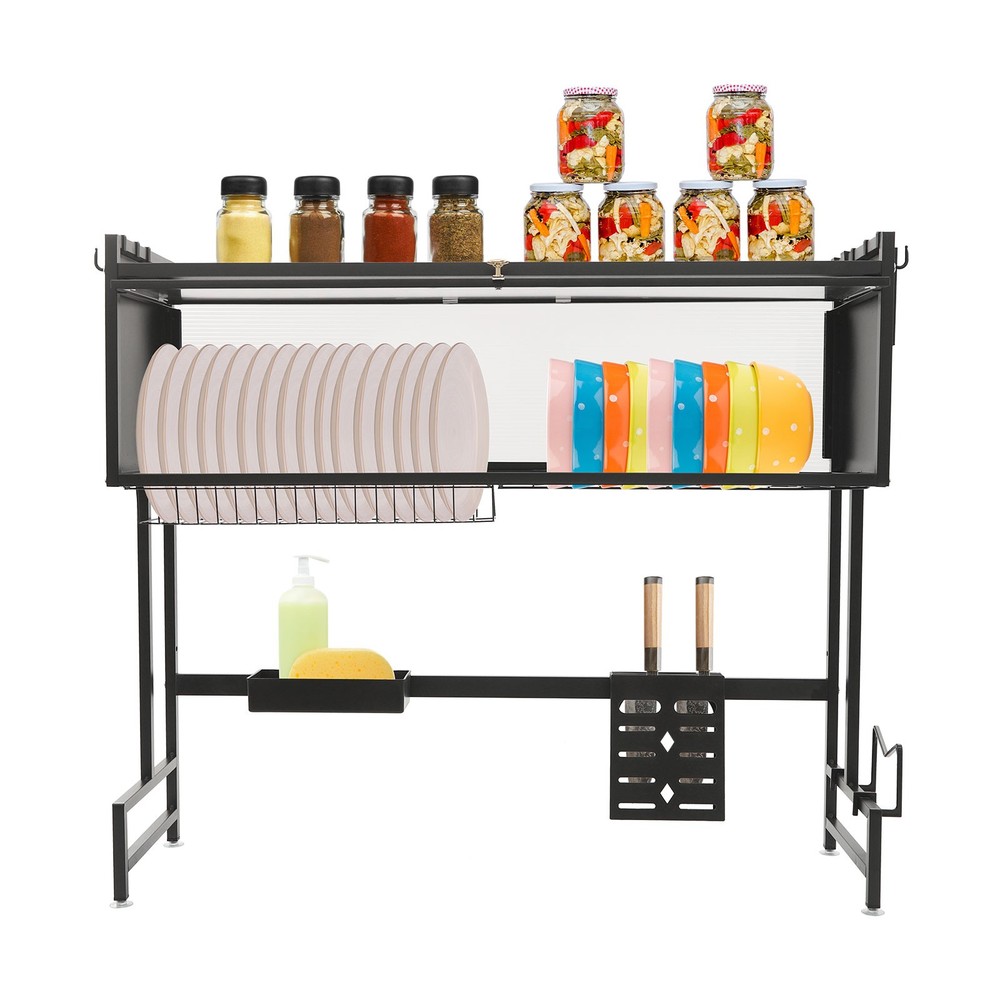 Sink Dish Drainer Kitchen Drying Rack Over Sink Dish Rack