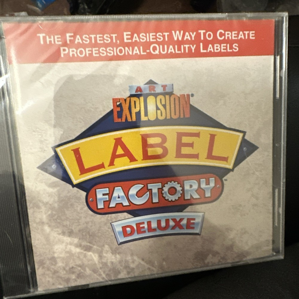 Nova Development Art Explosion Label Factory Deluxe