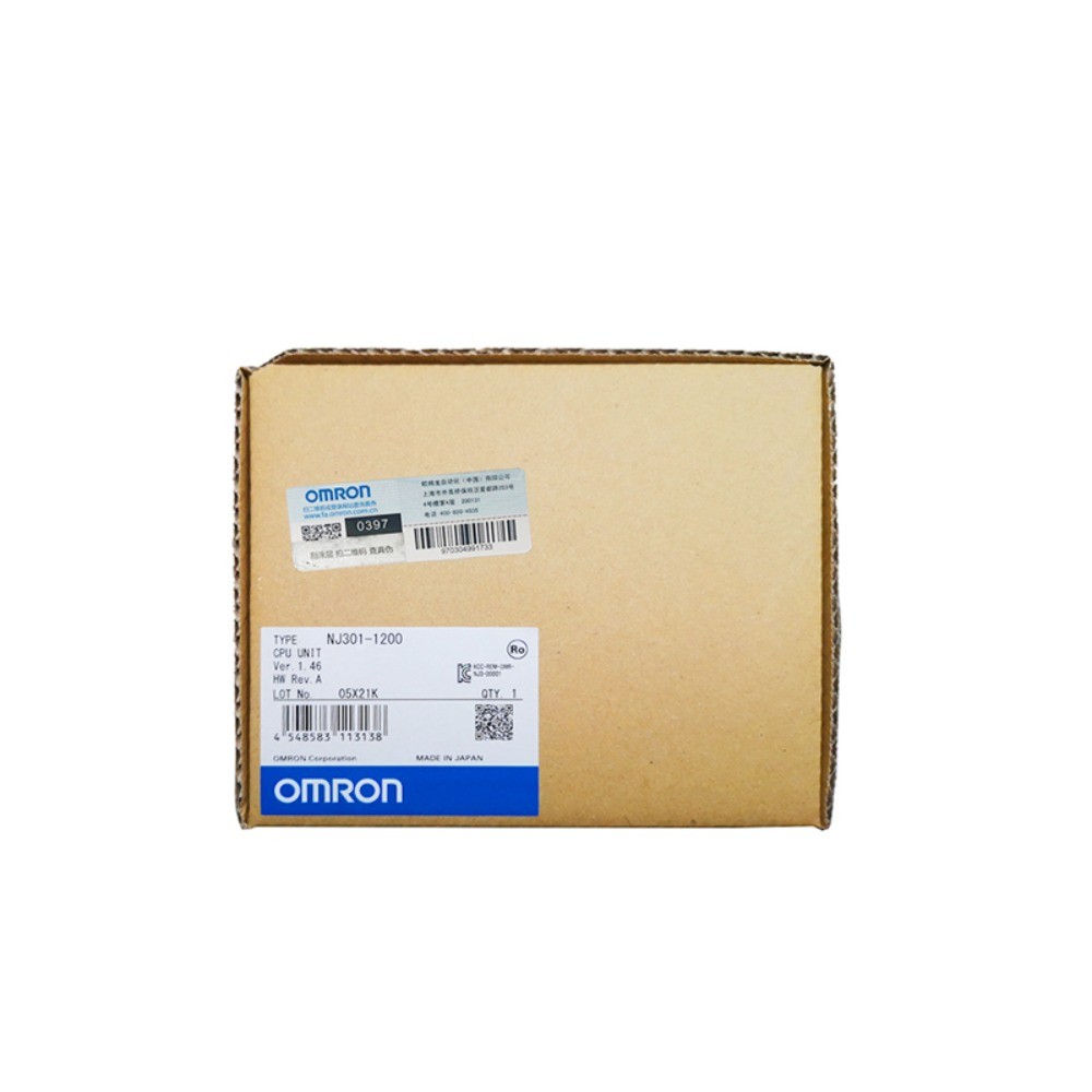 Factory wholesale Programmable Controller module Omron NJ301-1100 NJ301-1200