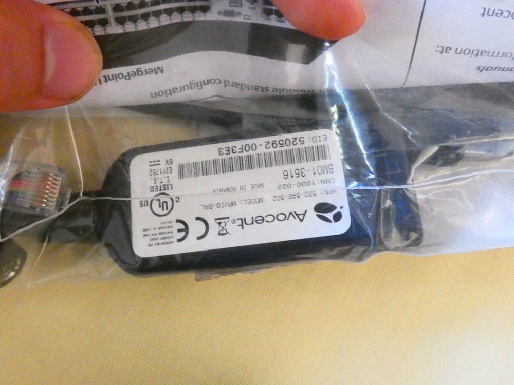 Avocent and Vertix MPUIQ-SRL server KVM module - SEALED