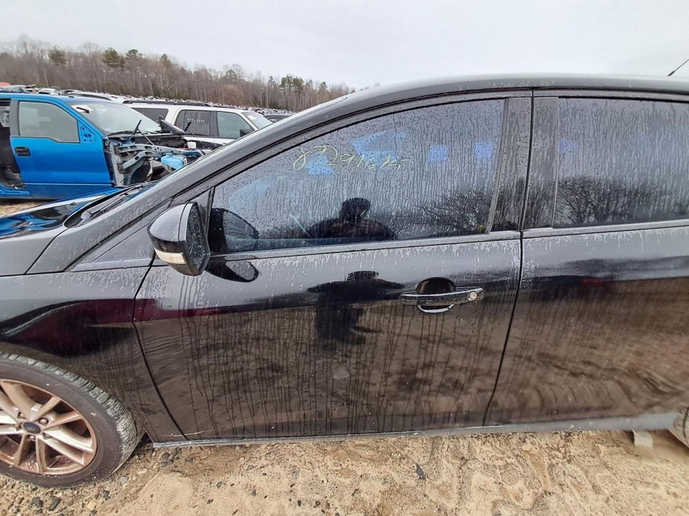 2016 Ford Focus Driver Front Door Shell Black Used Local Pick Up Only