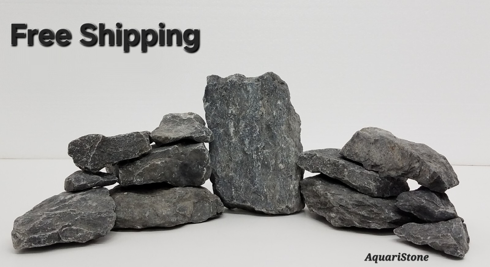 Rocks for Aquarium Stone Decorations 10lb Blue Jagged Stone Fish Tank Ornaments