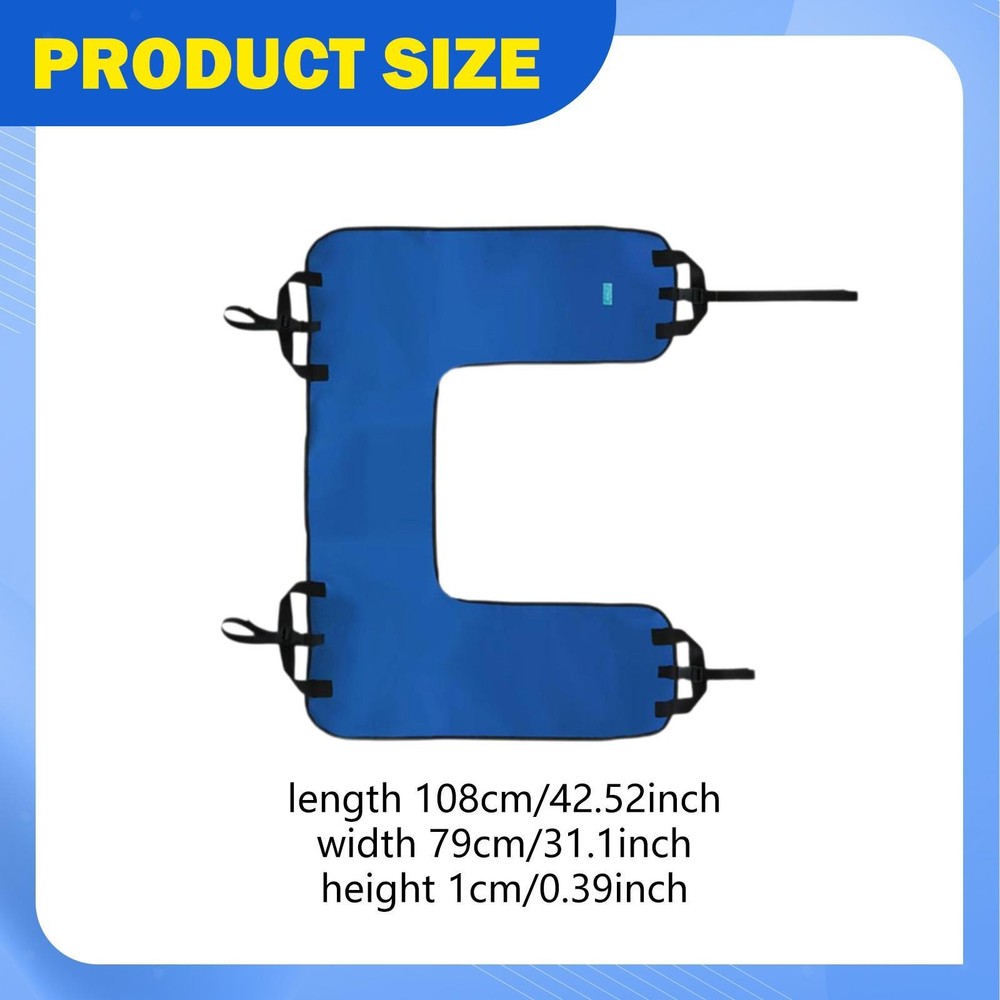 Transfer Sheet U Shaped Positioning Sheet for Elderly Bedridden Patients