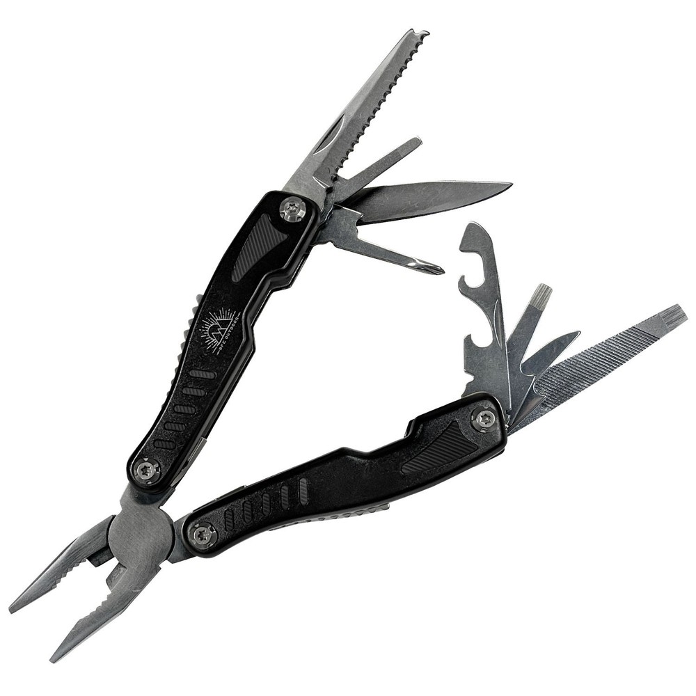 BFE Outdoors Multi-Plyer Multi Tool w/ Nylon Case- Black