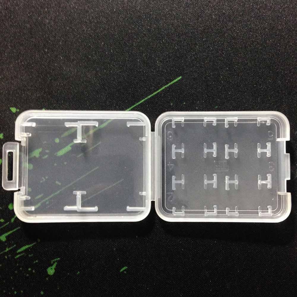 1 PC Protector Holder Micro Box For SD SDHC TF MS Memory Card Storage Case O2S8