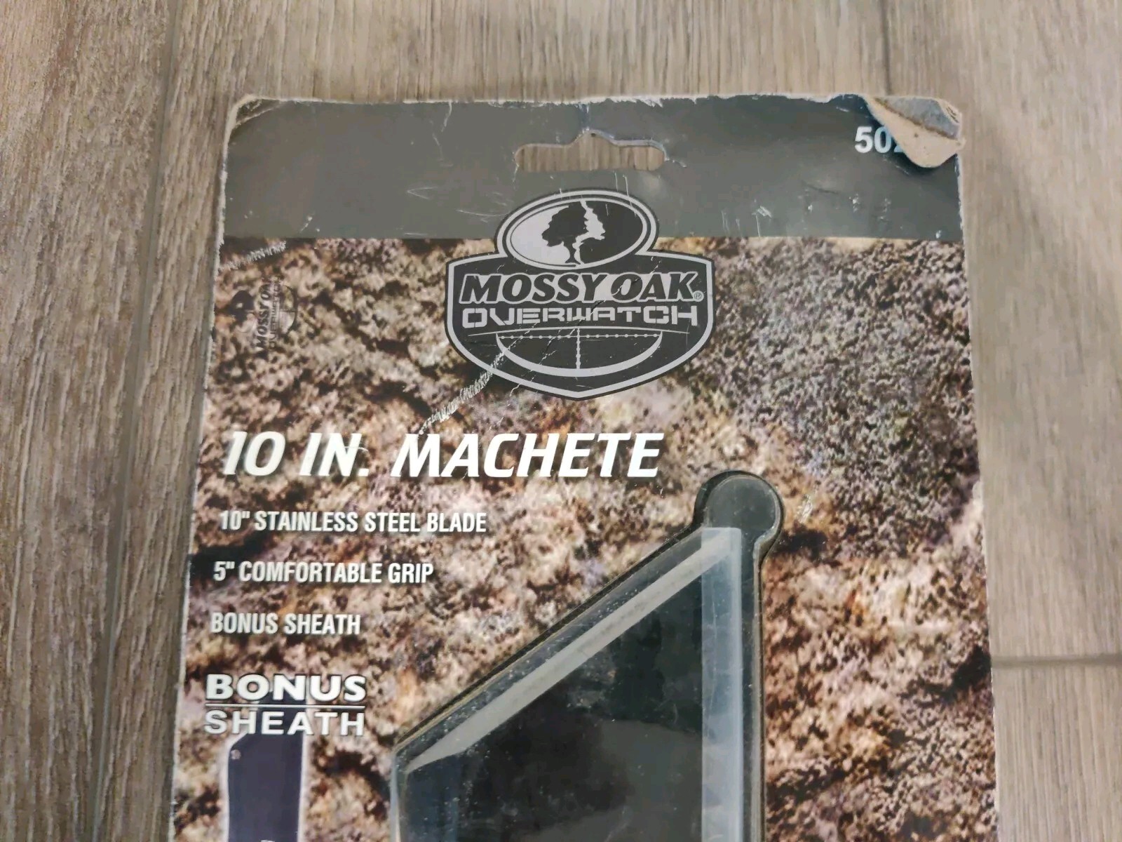 NEW Mossy Oak Overwatch 10" Machete & Sheath #5029 Stainless Steel Blade Hunting