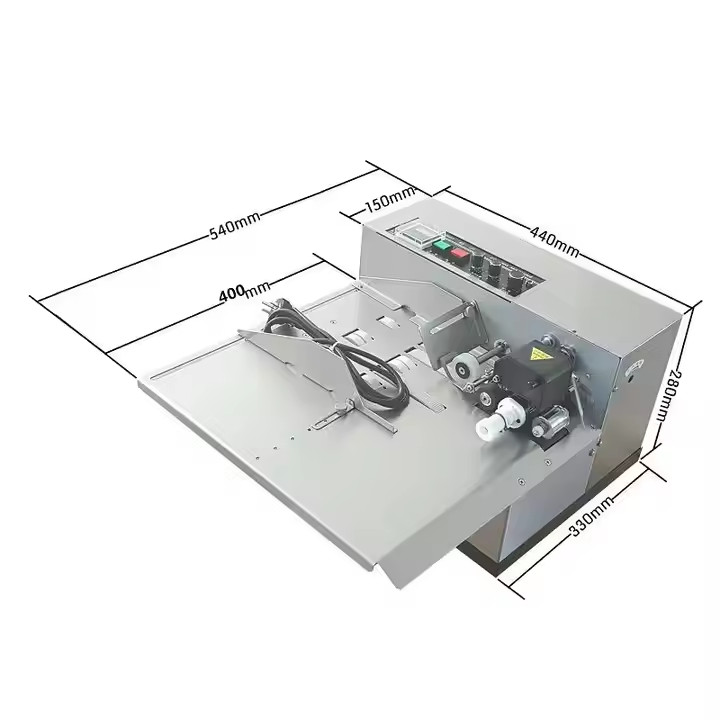 Coding machine, automatic pagination printing machine, plastic bag card coding