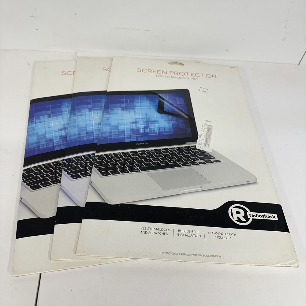 3 - RadioShack Screen Protector For 15" MacBook Pro (2603762)