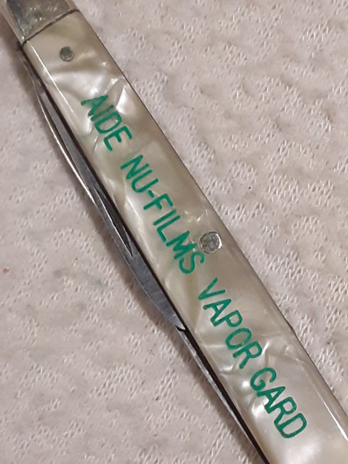 VINTAGE MURCOTT GERMANY ADVERTISING POCKET KNIFE MILLER FERTILIZER CORP BALTO MD