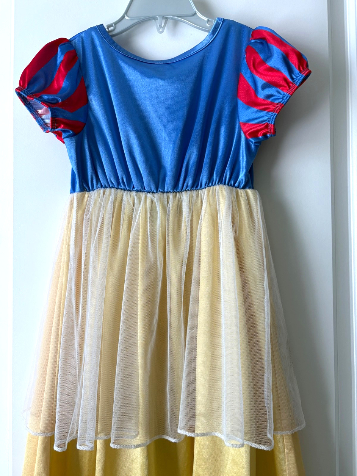 Disney Princess Snow White Dress-Up Costume Dress Girl Size 4T Colorful