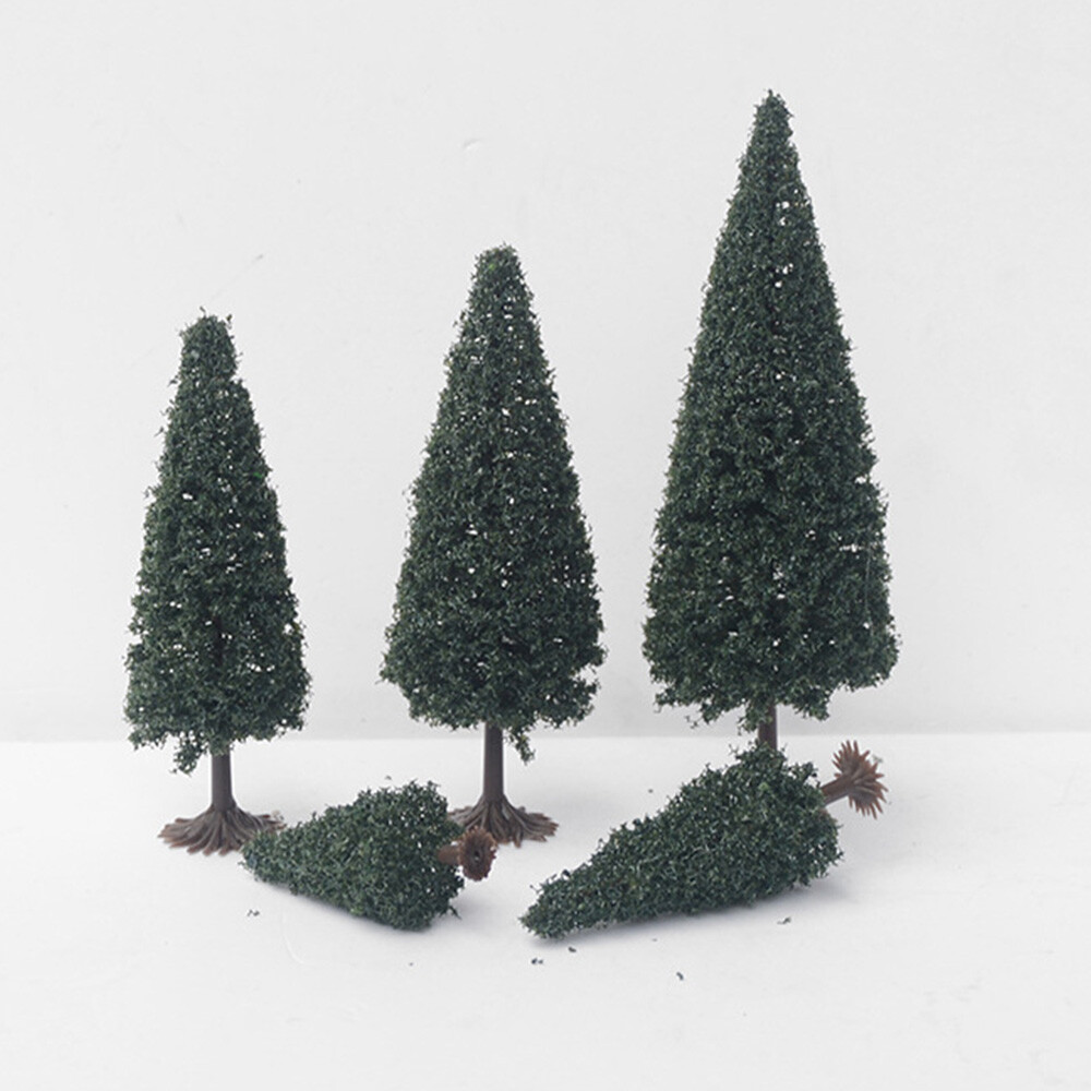 40pcs HO Scale Model Trees Set for Diorama Architecture Landscape Scenery Layout