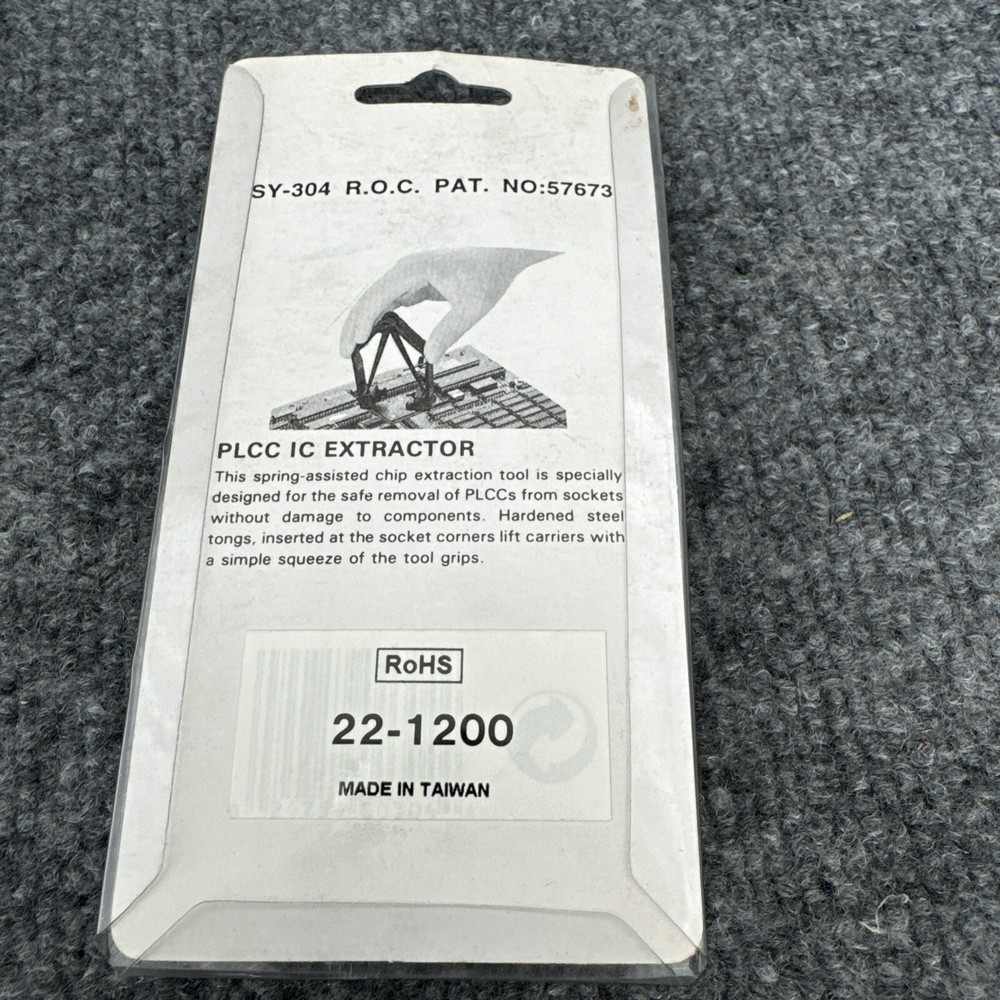 PLCC 22-1200 I.C extractor tool New