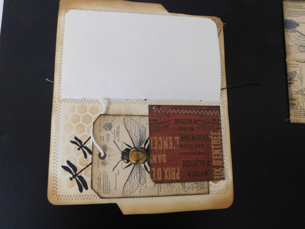 Junk Journal Add On File Envelope Tags Journal Card Set A