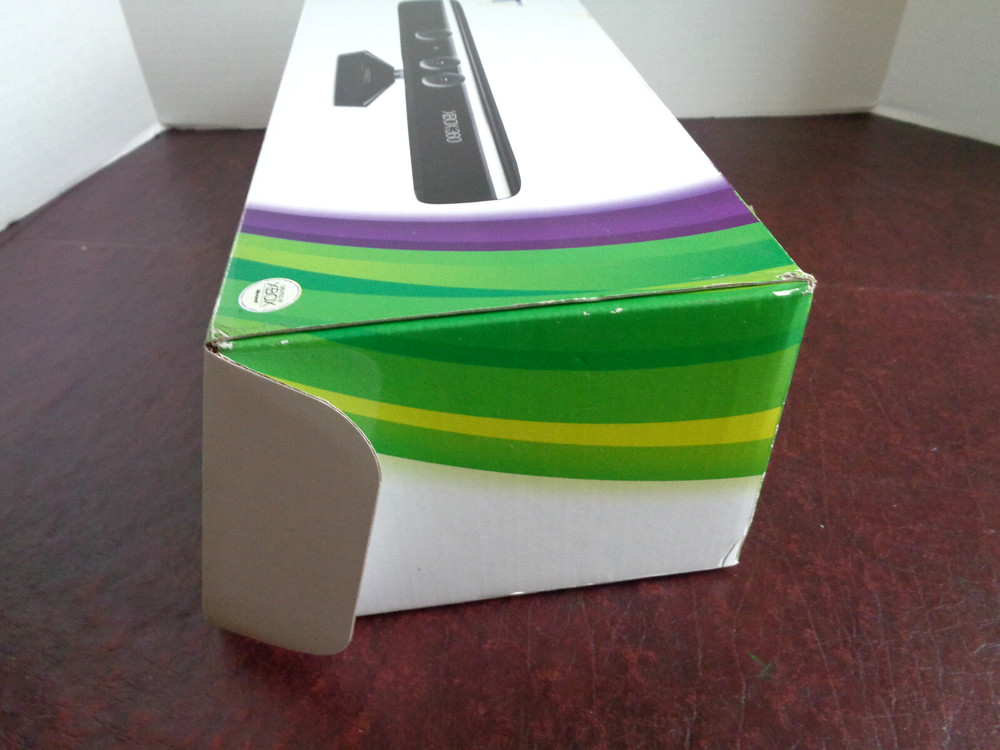 EMPTY BOX Cables & Manual NO SENSOR UNIT - Xbox 360 KINECT Sensor Bar Model 1414