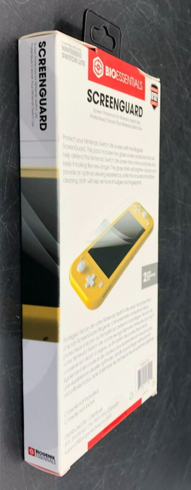 BIOESSENTIALS Nintendo Switch Lite Screen Protectors 2 pack *NEW, SEALED*