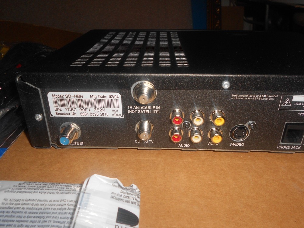 Hughes SD-HBH TV Receiver