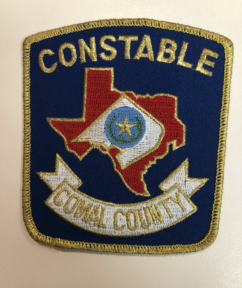 Comal County Texas Constable Patch