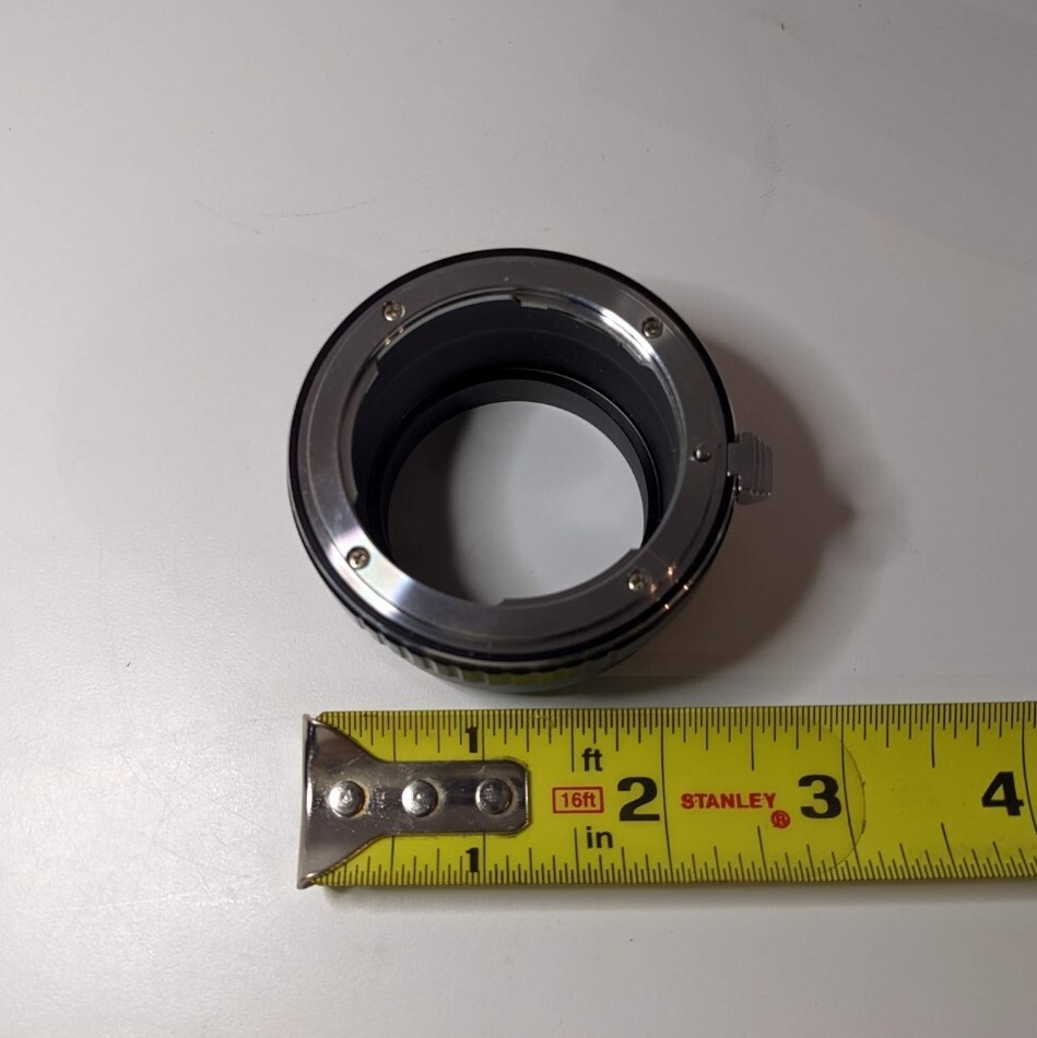 Camera Lens Adapter Practical Nex, Works with Multiple Cameras, Read Description