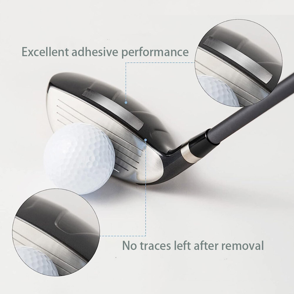 2Pcs Golf club lead tape Roll (1m) for golfer Tennis High Density Lead Weights