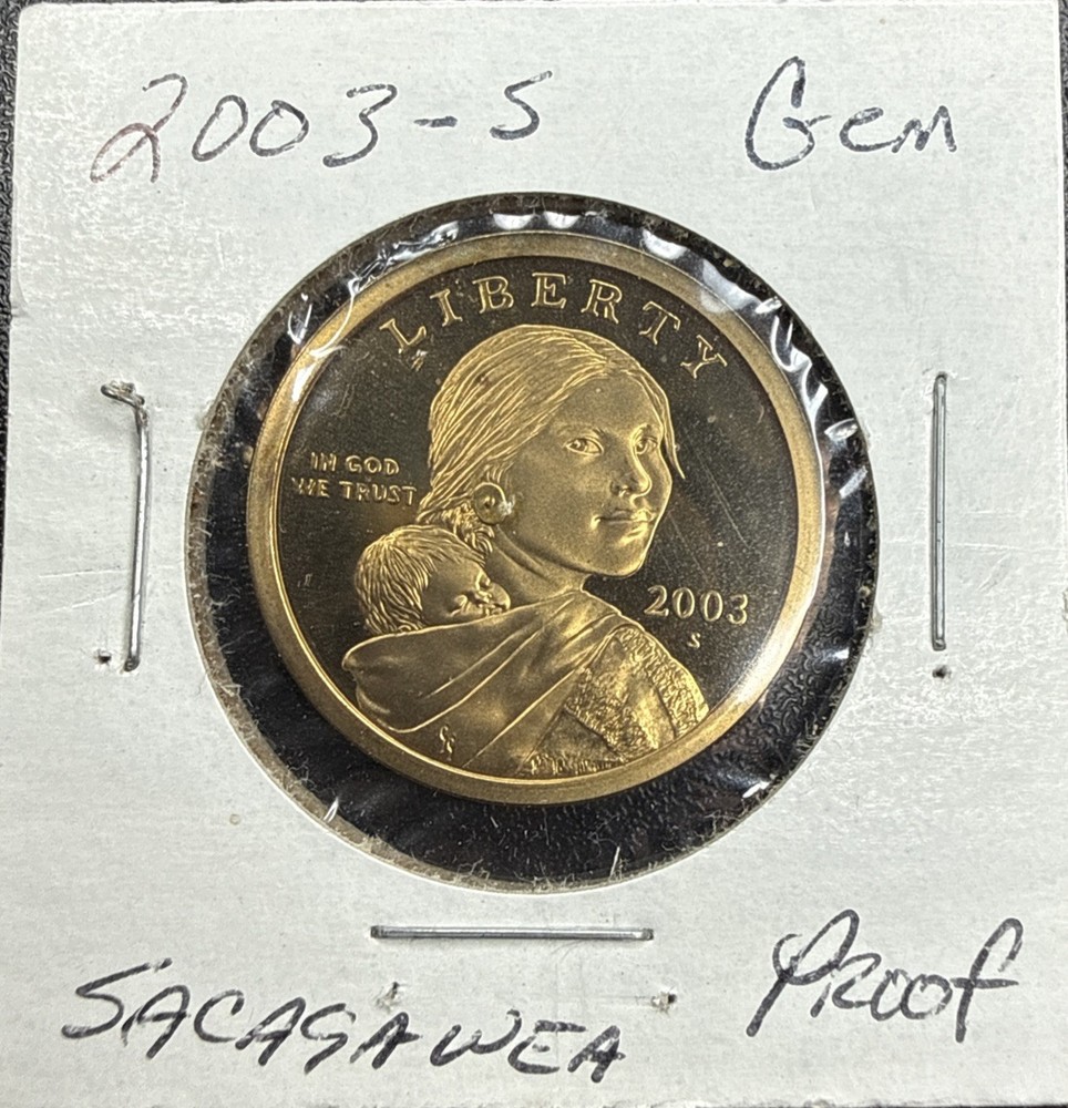 2003-S Sacagawea Dollar - Gem Proof DCAM X-549