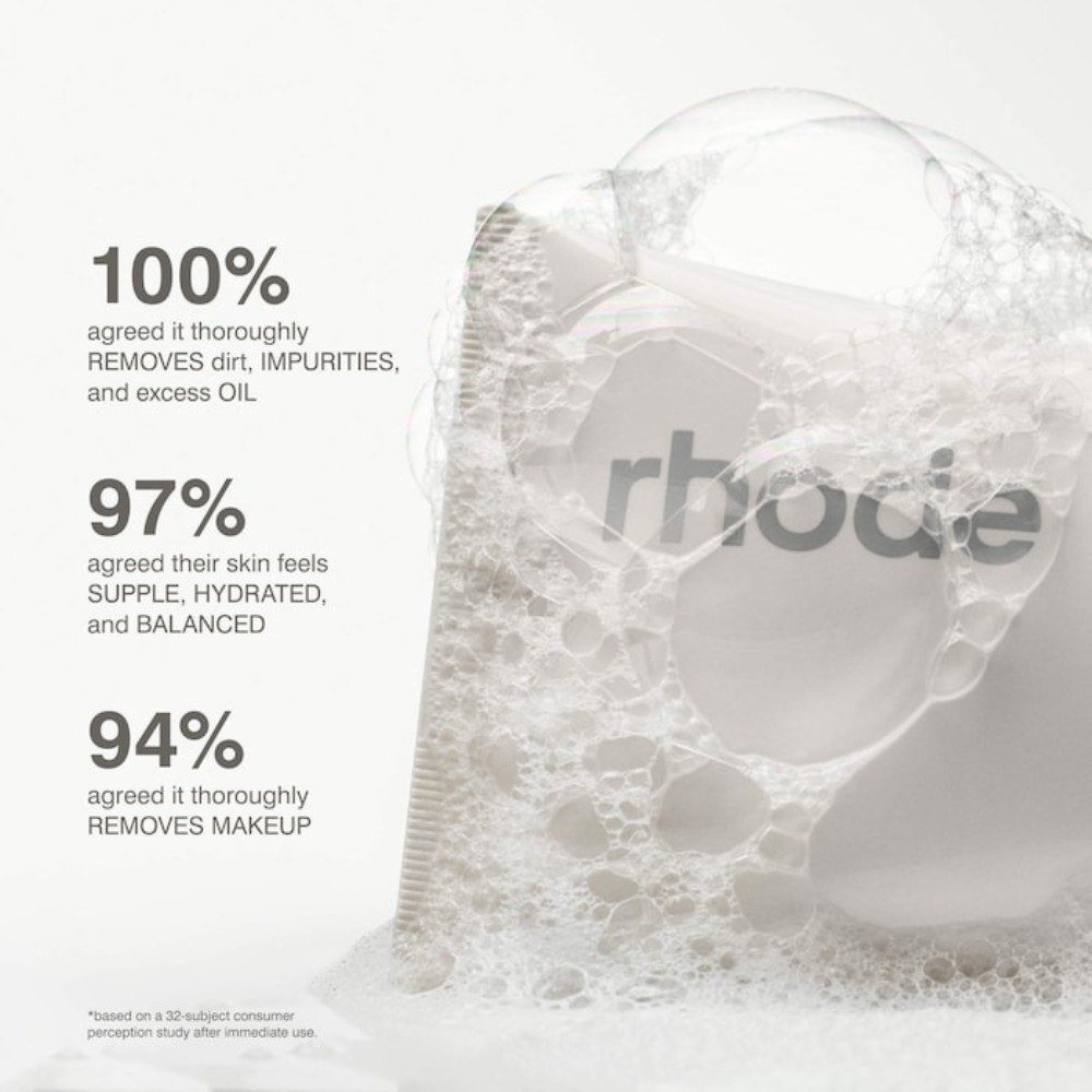 rhode Pineapple Refresh Gentle Cleanser 40ml PGA Facial Wash Hydrating Skincare